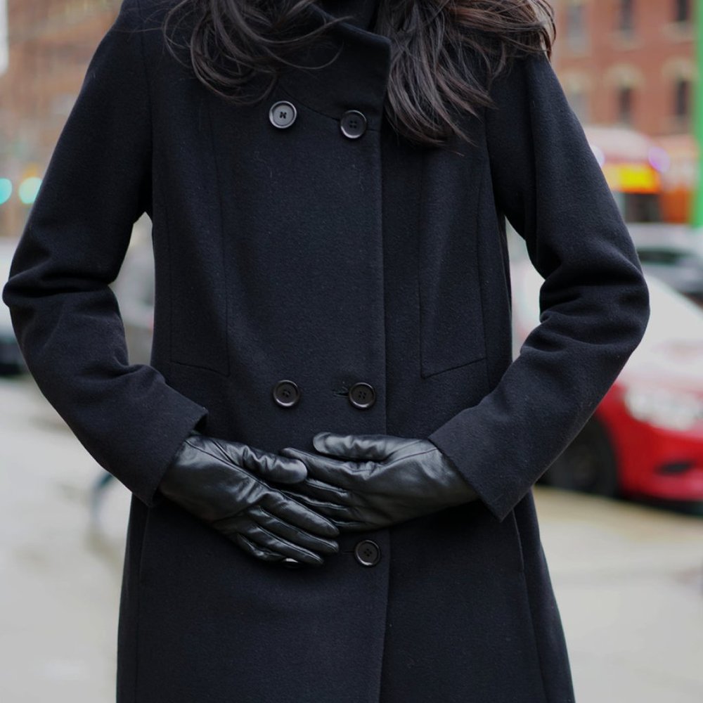 Black Wool Coat